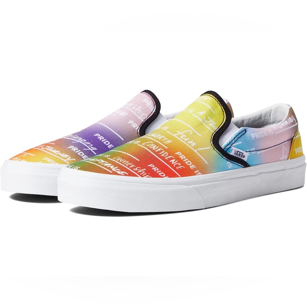 NWT Vans X Pride Sneaker Collection